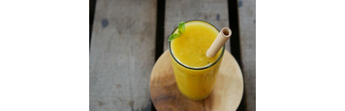 Receita do dia: suco de pêssego, damasco e manga