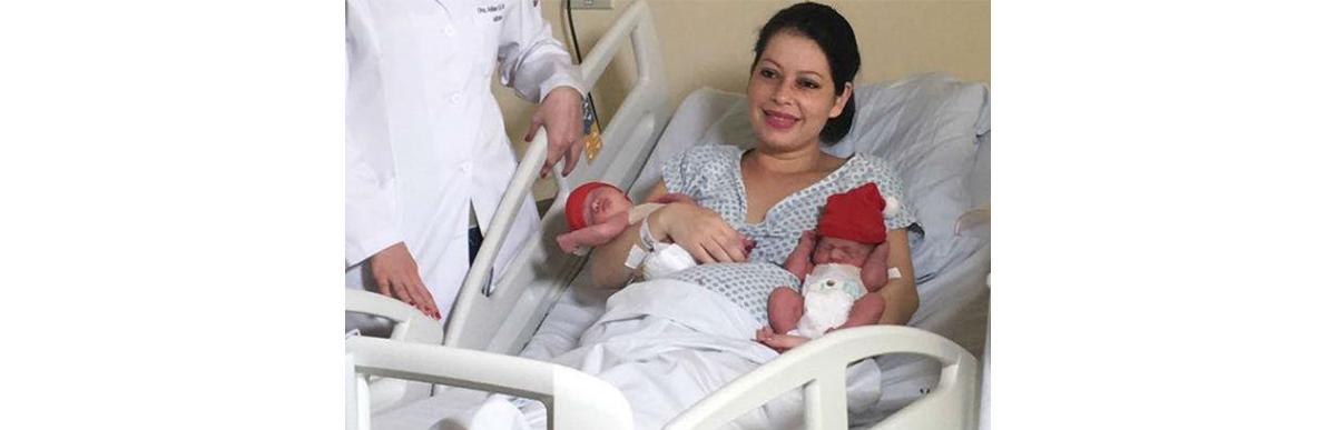 Os gêmeos que nasceram em anos diferentes