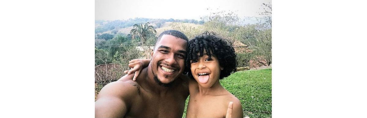 Goleiro Elisson anuncia a morte do filho de 6 anos, Lucca