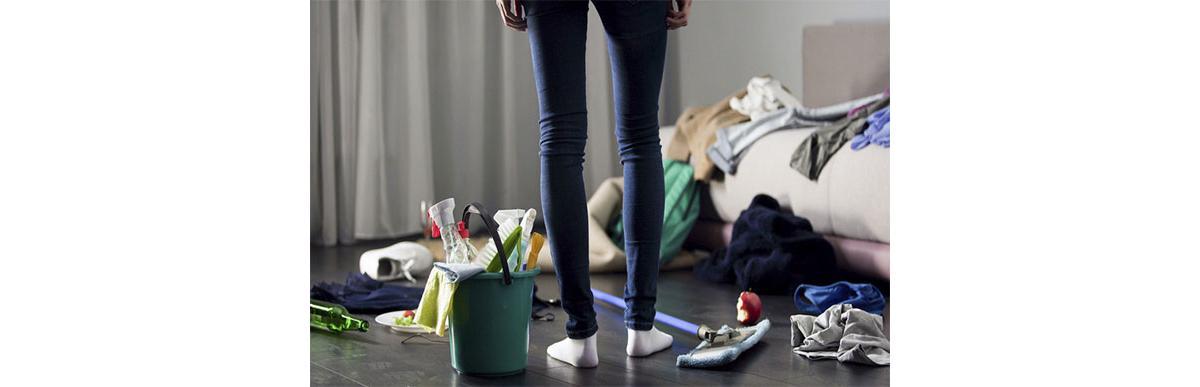 Eles fazem a bagunça, mas arrumar…