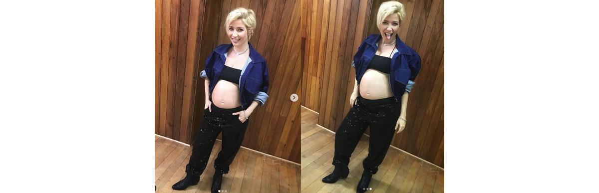 Luiza Possi fica doente na reta final de gravidez e comenta: “Ninguém disse que ia ser fácil”