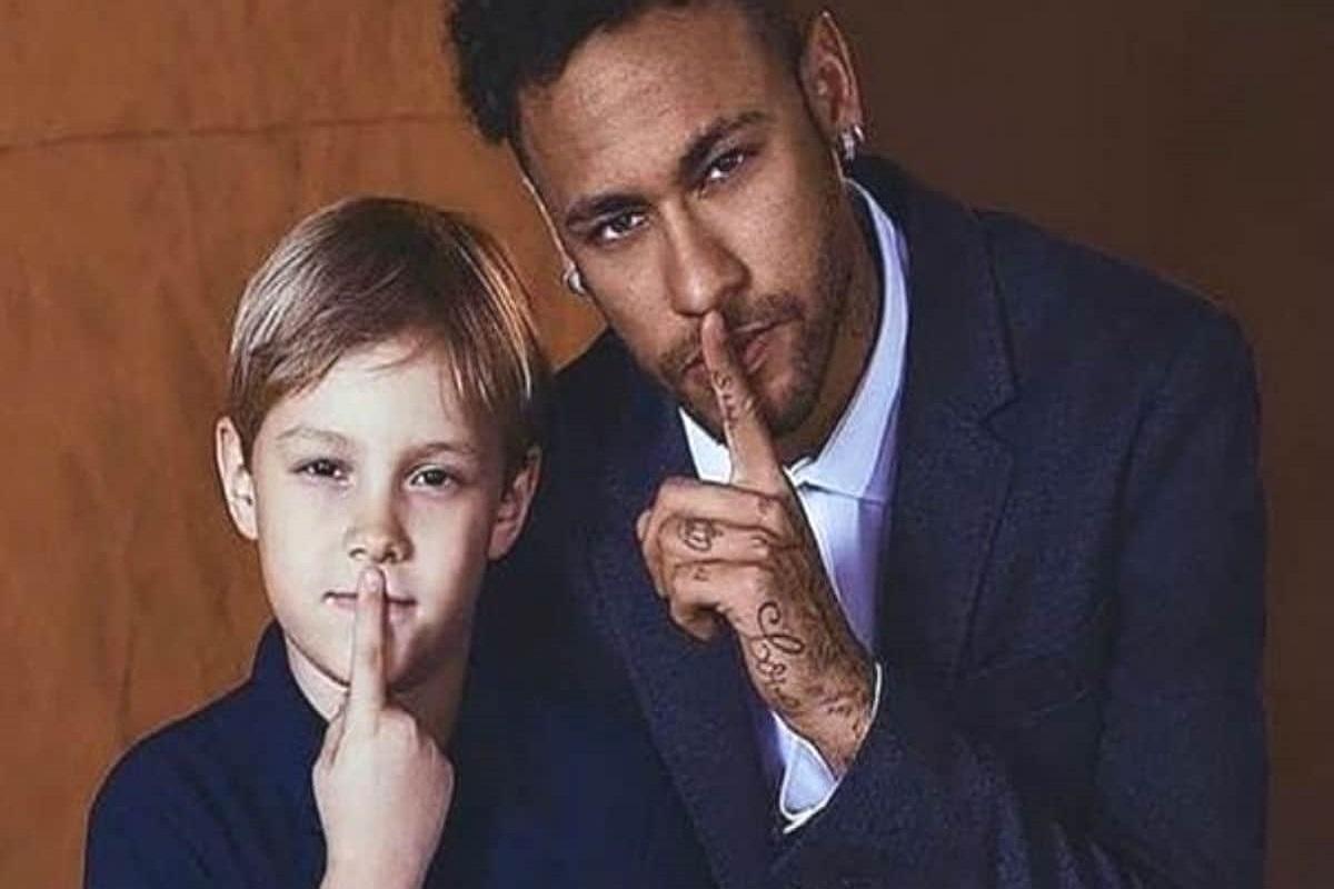 Davi Lucca estava no plano de fundo da conversa do pai com Najila