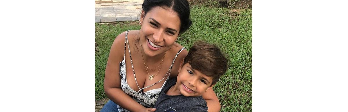 Henry é filho de Simone e Kaká