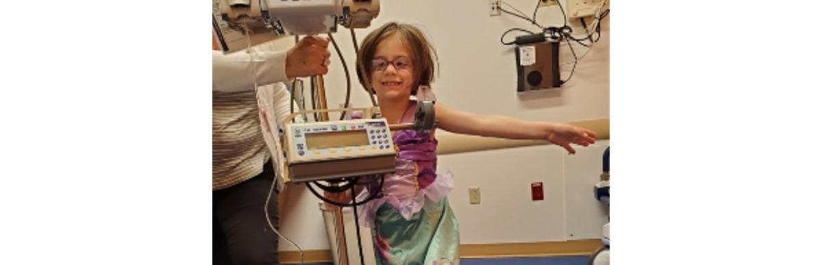 A menina superou as expectativas dos pais e médicas