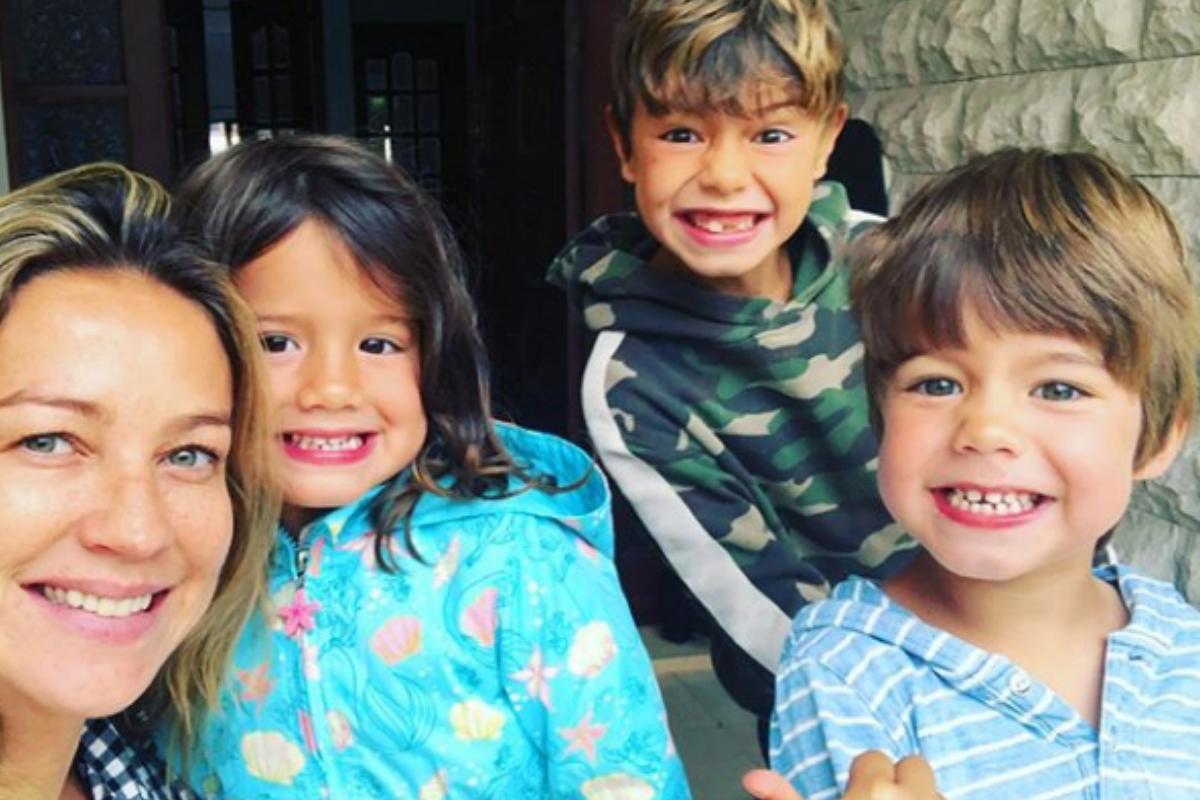 Luana Piovani é mãe de Dom, Bem e Liz