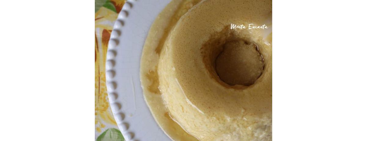 Receita de pudim de milho verde