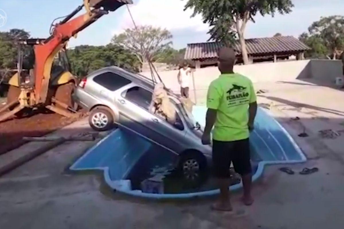 Já pensou o susto de quem estava por perto