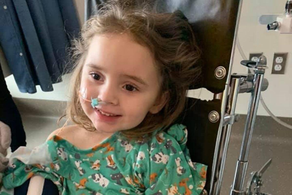 Conheça a história de superação de Jade! Menina recupera visão depois de sofrer uma convulsão