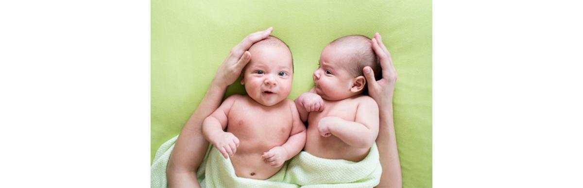 Ele era pai de gêmeos