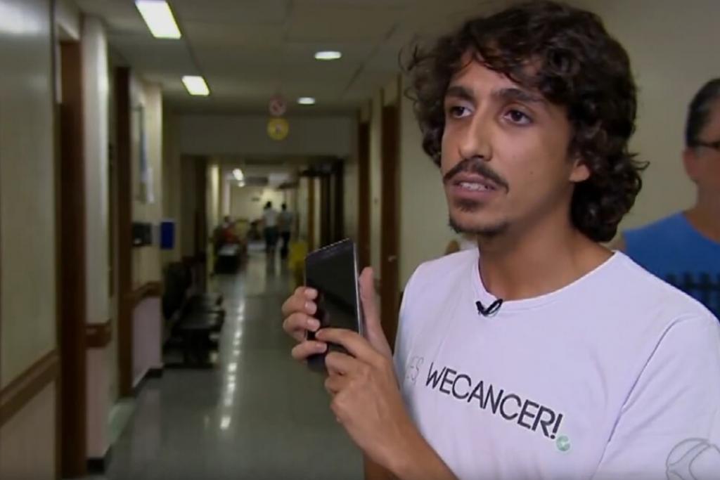 Jovem cria aplicativo para ajudar pessoas com câncer – Imagem ilustrativa