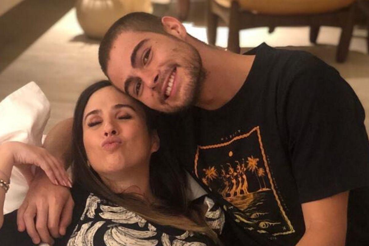 Tatá Werneck faz homenagem cheia de humor para Rafael Vitti em foto com Clara Maria