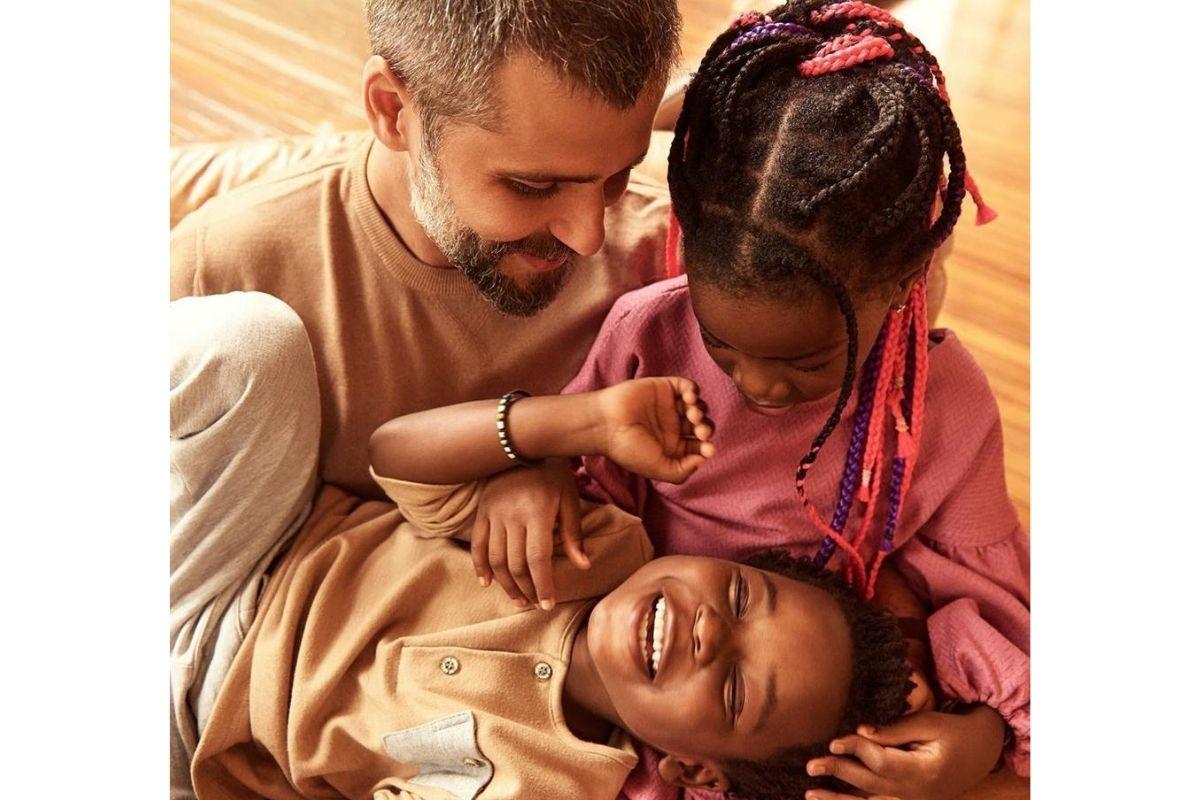 Bruno Gagliasso é pai de Titi, Bless e Zyan