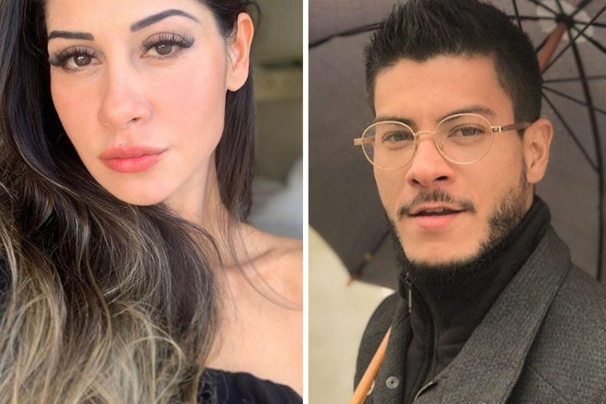 Mayra Cardi publica foto ao lado de Arthur Aguiar