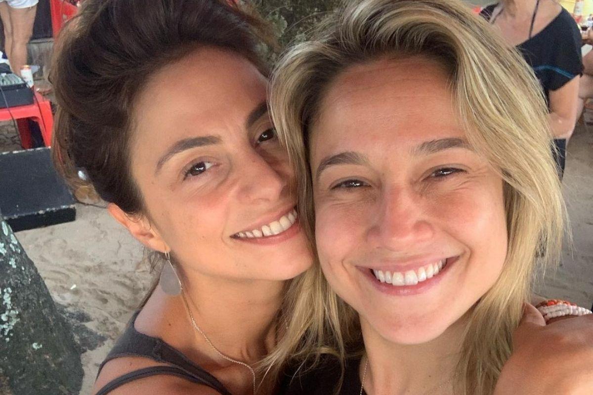 Fernanda Gentil fala sobre chegada do segundo filho com a esposa: “Muito amor e cumplicidade”