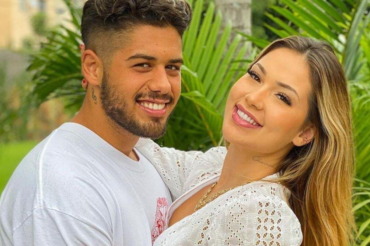 Ela e Zé Felpe esperam uma menina