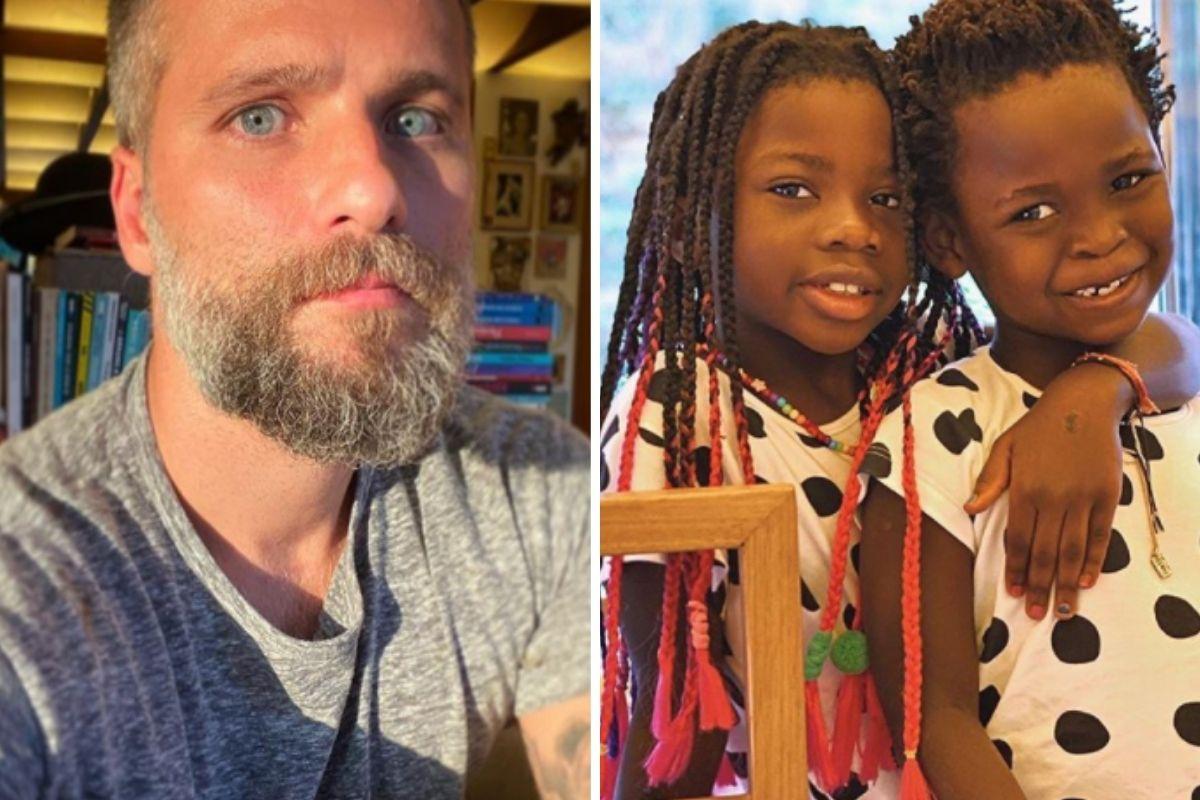 Bruno Gagliasso compartilha foto criativa ao lado de Titi em Fernando de Noronha: “Dois corações”