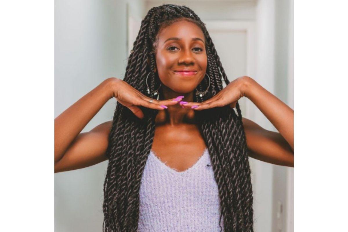 Ela se emocionou ao falar da família