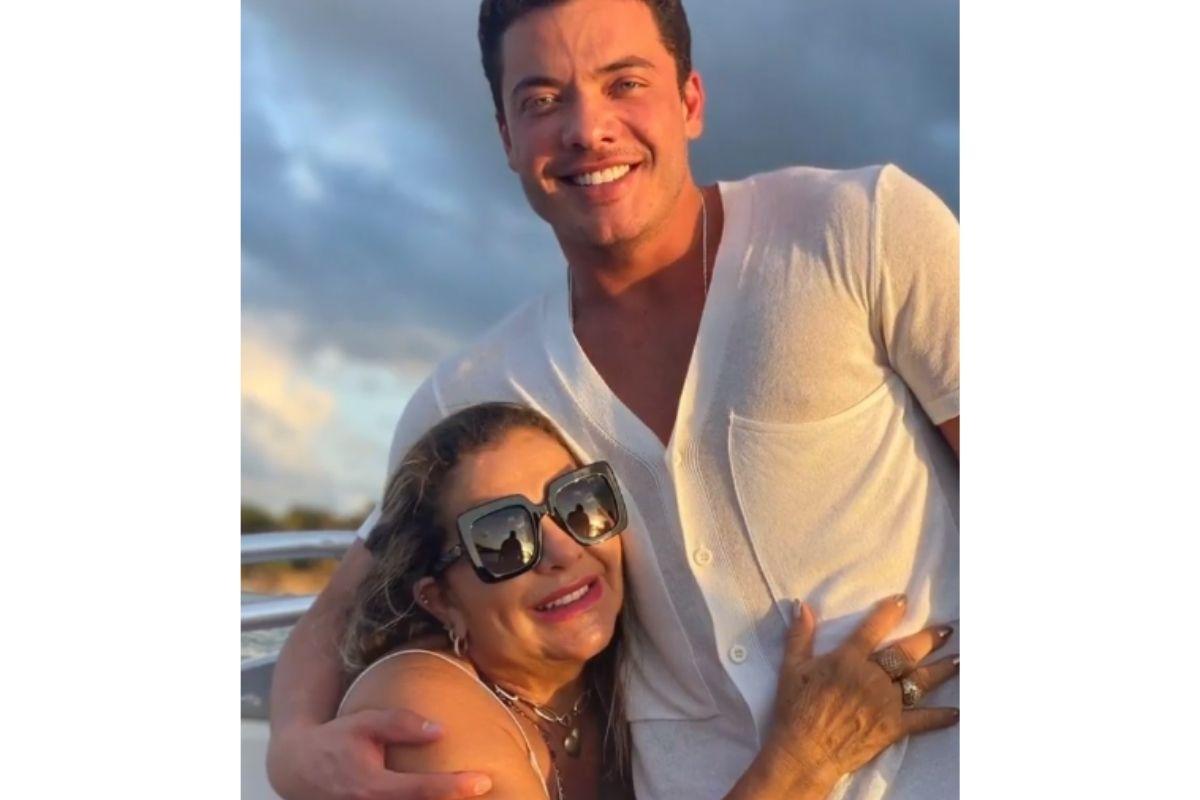 Wesley Safadão e a mãe