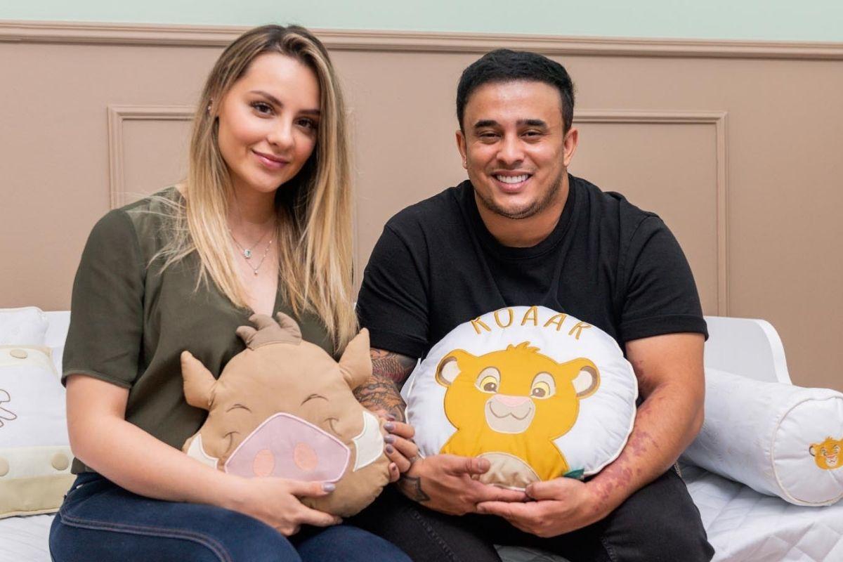 Kauan, da dupla com Matheus, mostra detalhes do quarto do filho com tema do Rei Leão