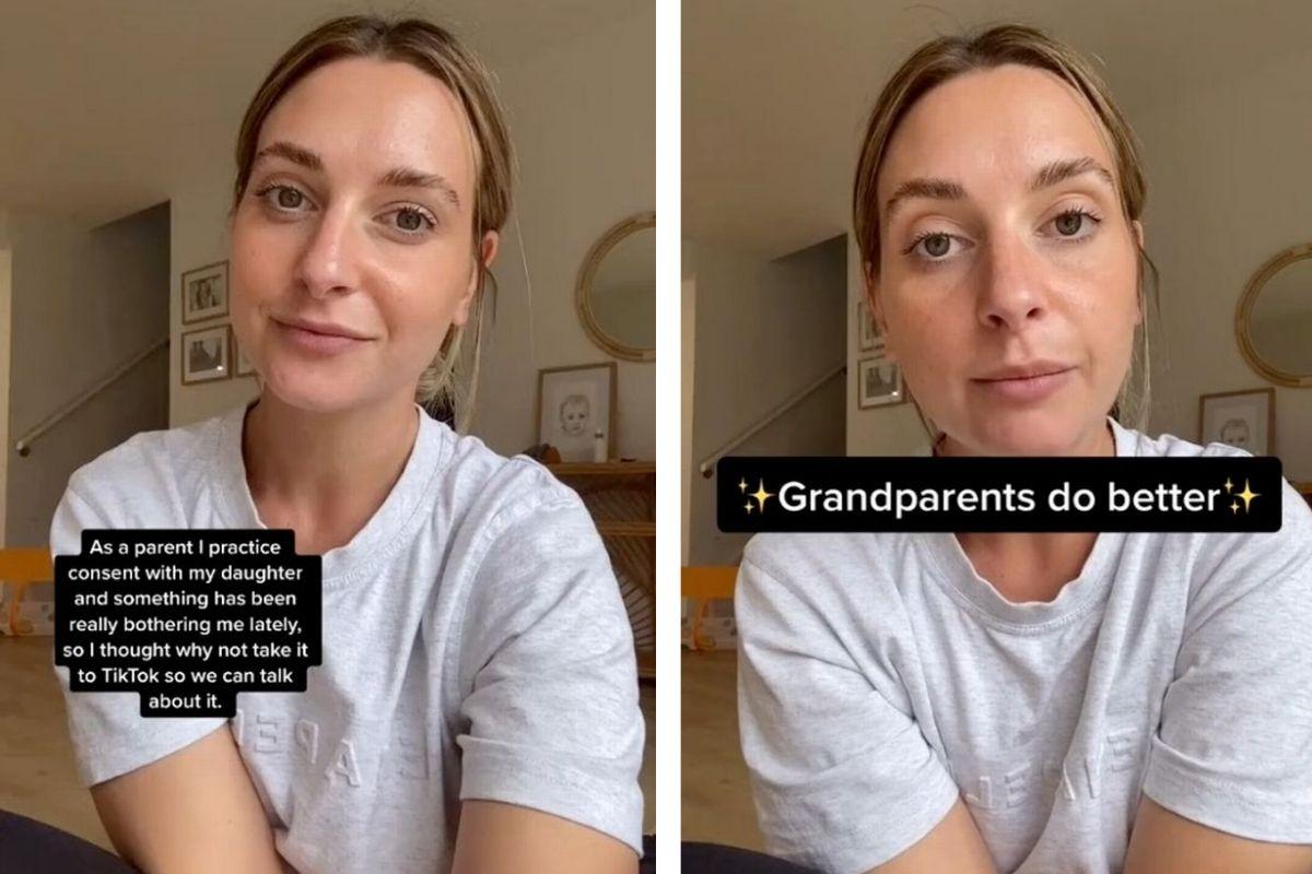 Mãe conta que não deixa os pais abraçarem a filha