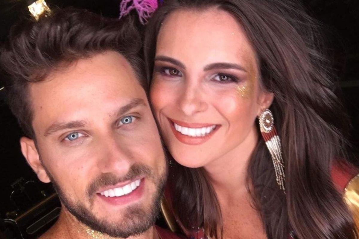Elieser e Kamilla Salgado são pais de primeira viagem