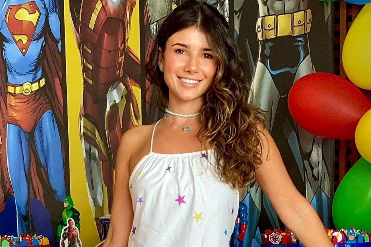 Ela publicou a declaração nas redes