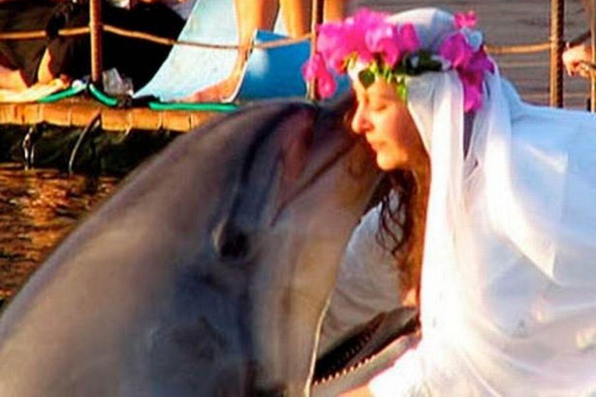 Os dois se casaram em uma cerimônia