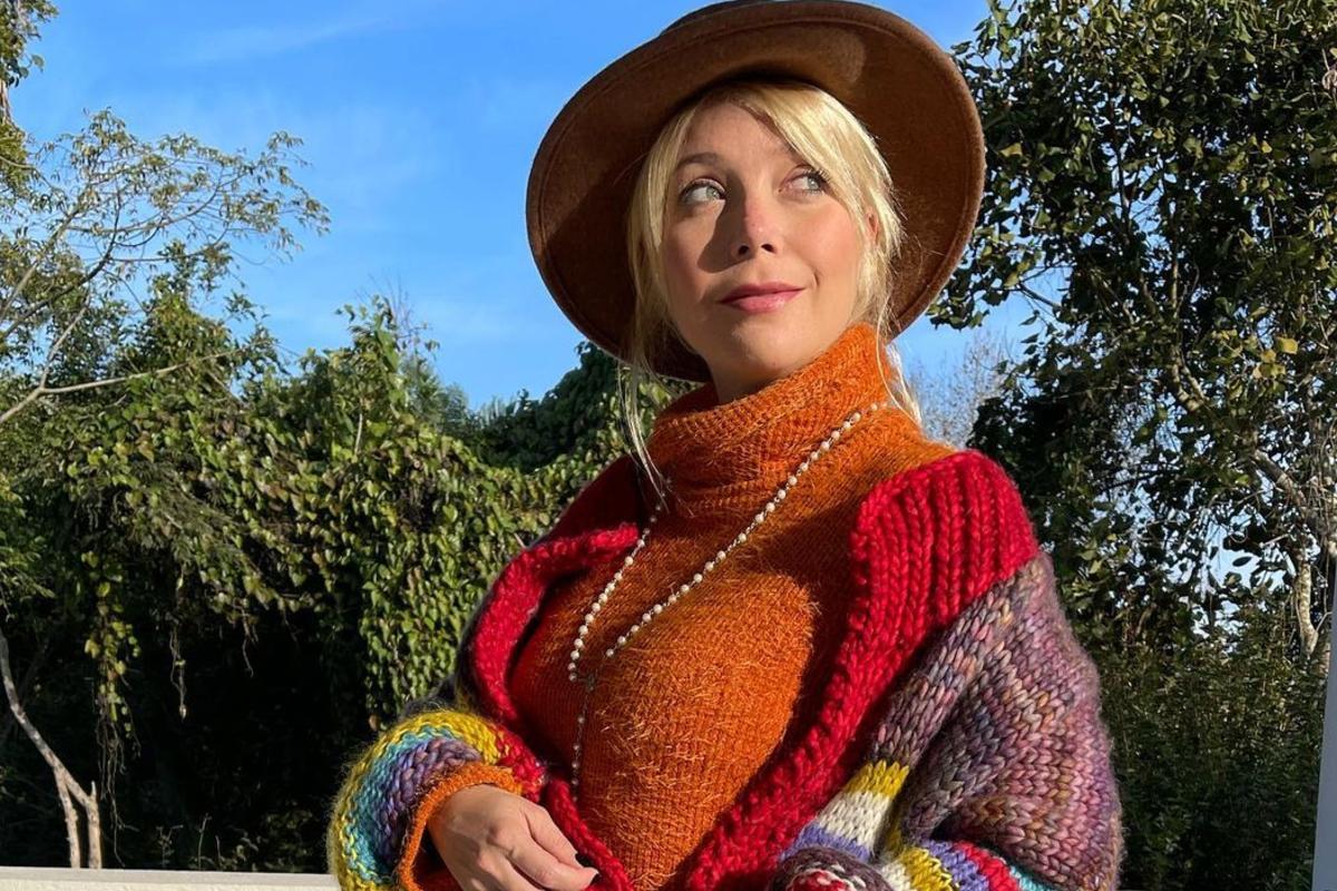 Luiza Possi mostra a barriga no final da gestação