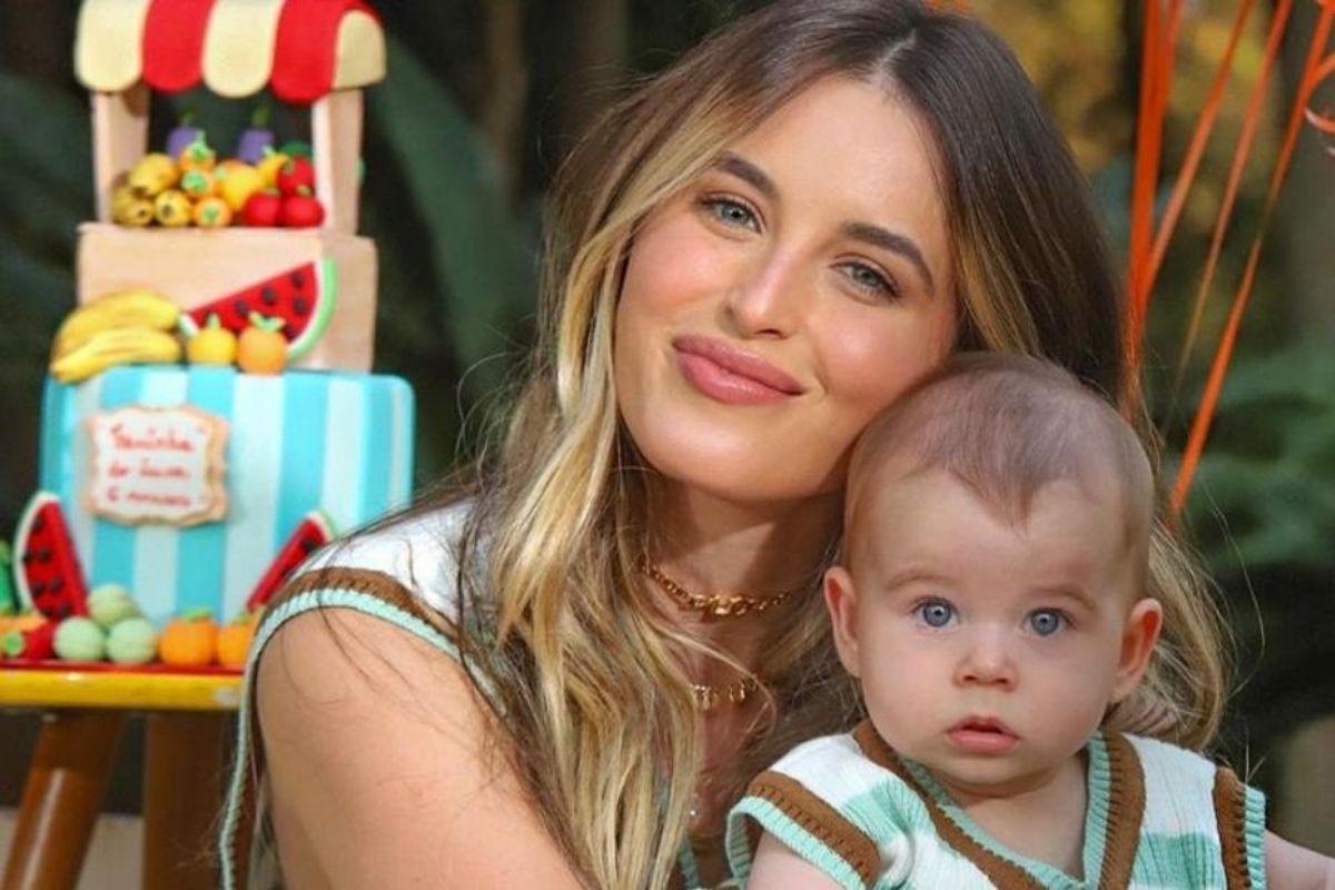 Luca comemora sete meses de vida