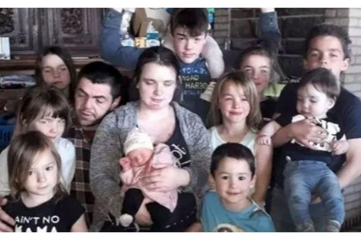 Gweeny e Marino são pais de 11 crianças