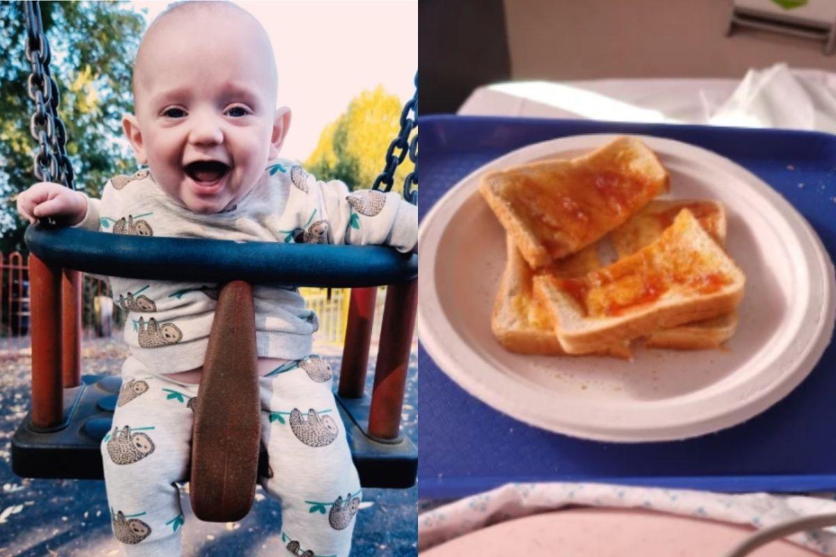 Bebê é salvo após a mãe comer geleia