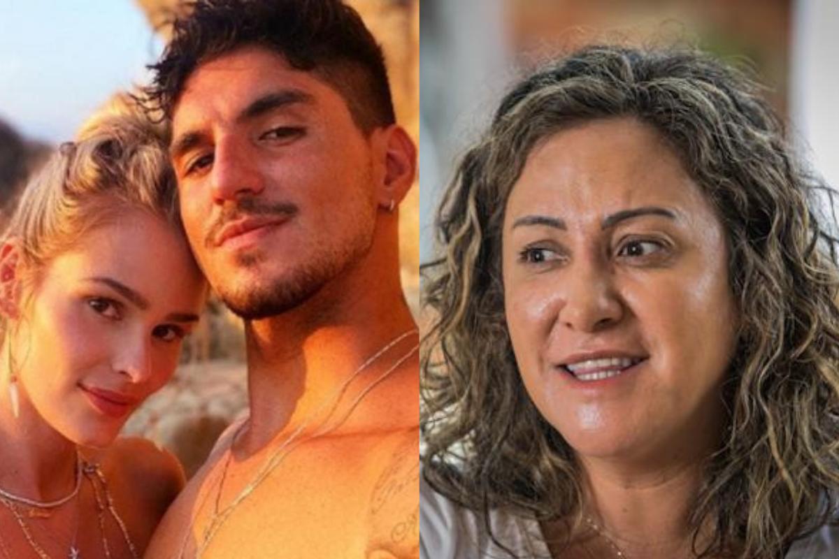 O comentário de Simone Medina na foto de Evandro Soldati