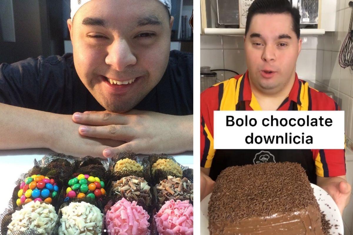 Jovem com Síndrome de Down tira a família da miséria ao fazer sucesso com venda de brigadeiros