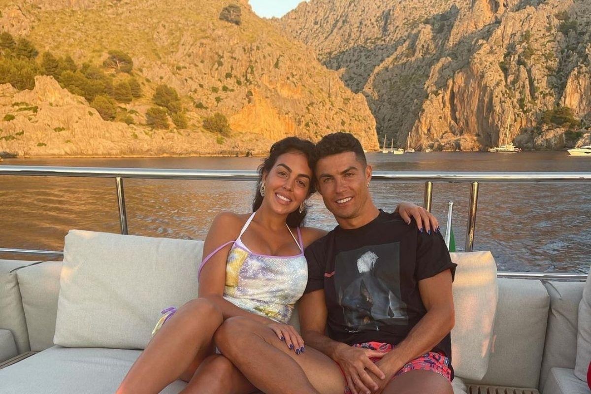 Trecho do vídeo que a esposa de Cristiano Ronaldo erra a data de aniversário da filha