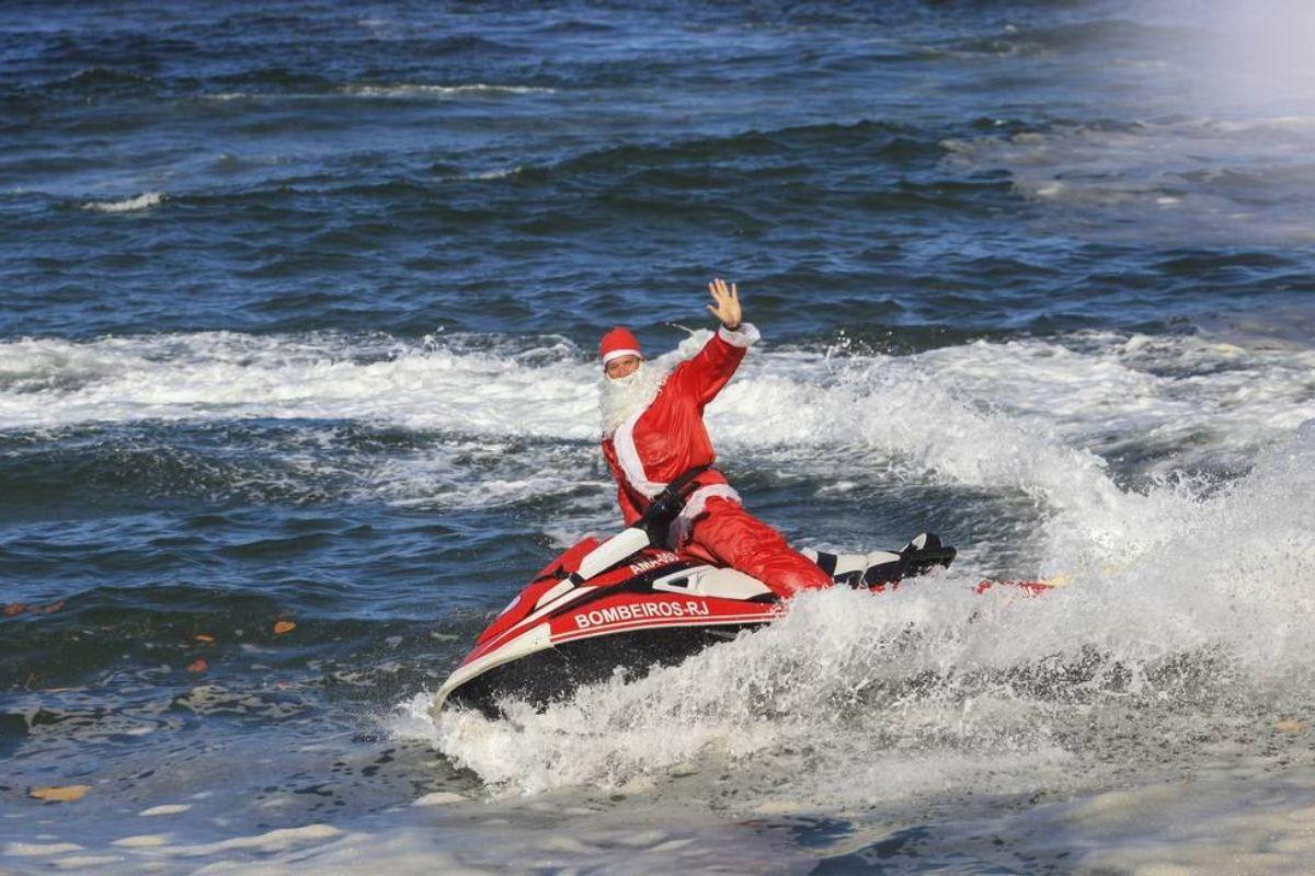 Papai Noel de Jet Sky