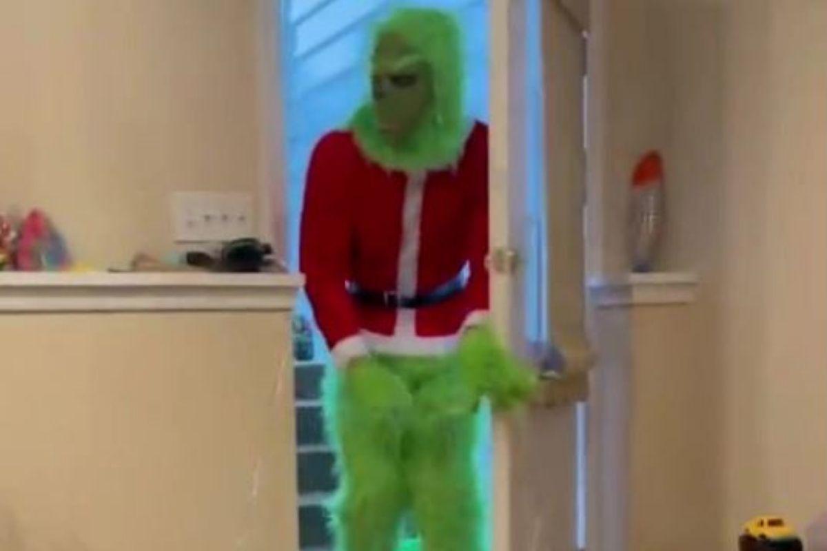 As crianças ficaram aterrorizadas com o Grinch