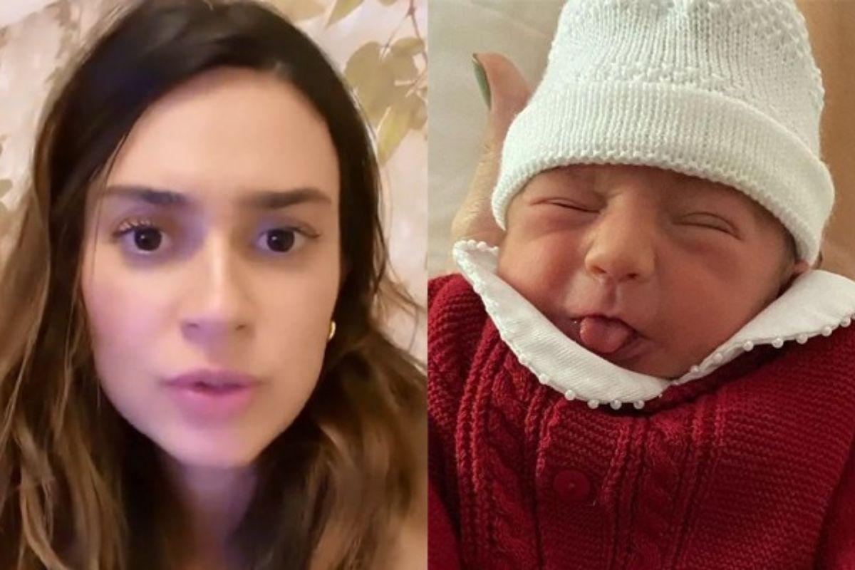 Thaila Ayala explicou o motivo do filho ainda não estar vacinado