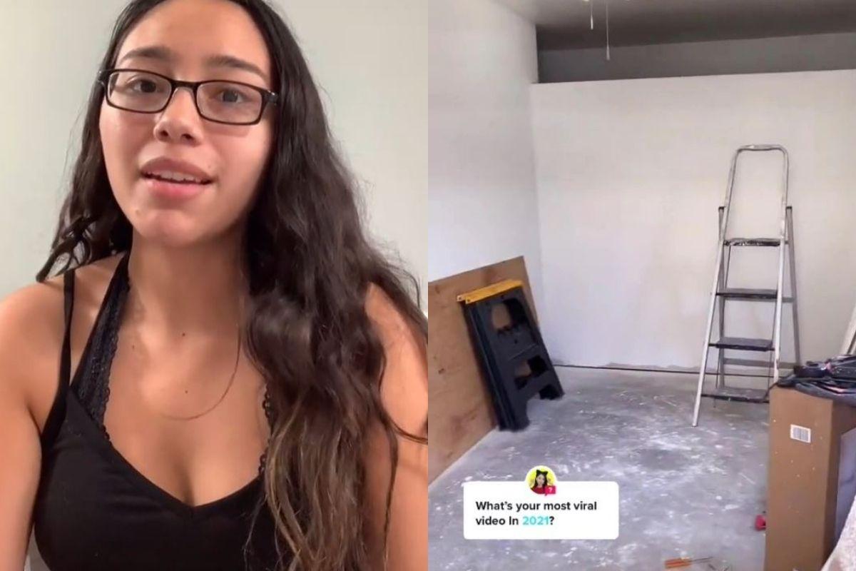 O pai fez a reforma toda sozinho