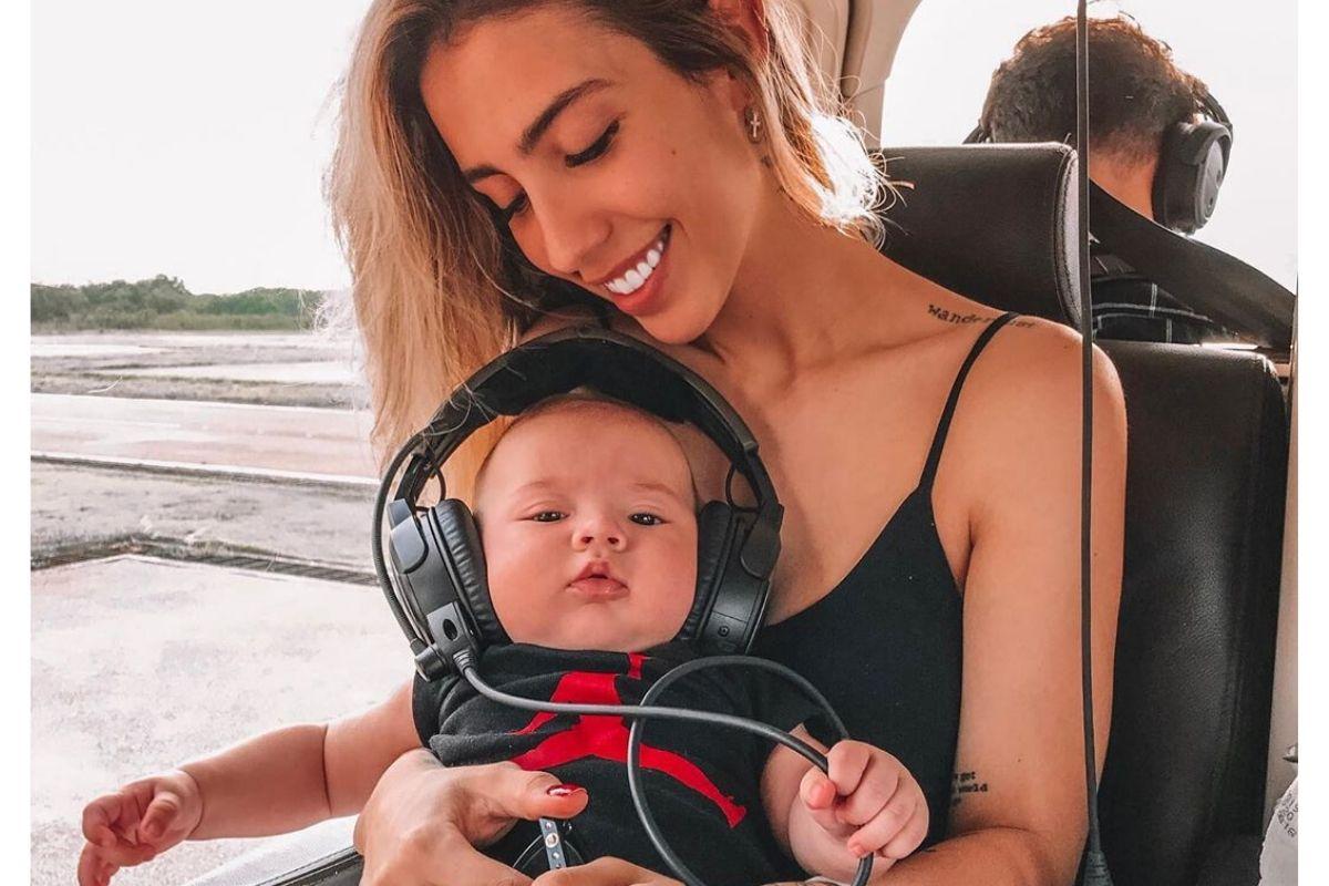 A reação de Henri gerou boas risadas por parte dos seguidores de Gabi Brandt