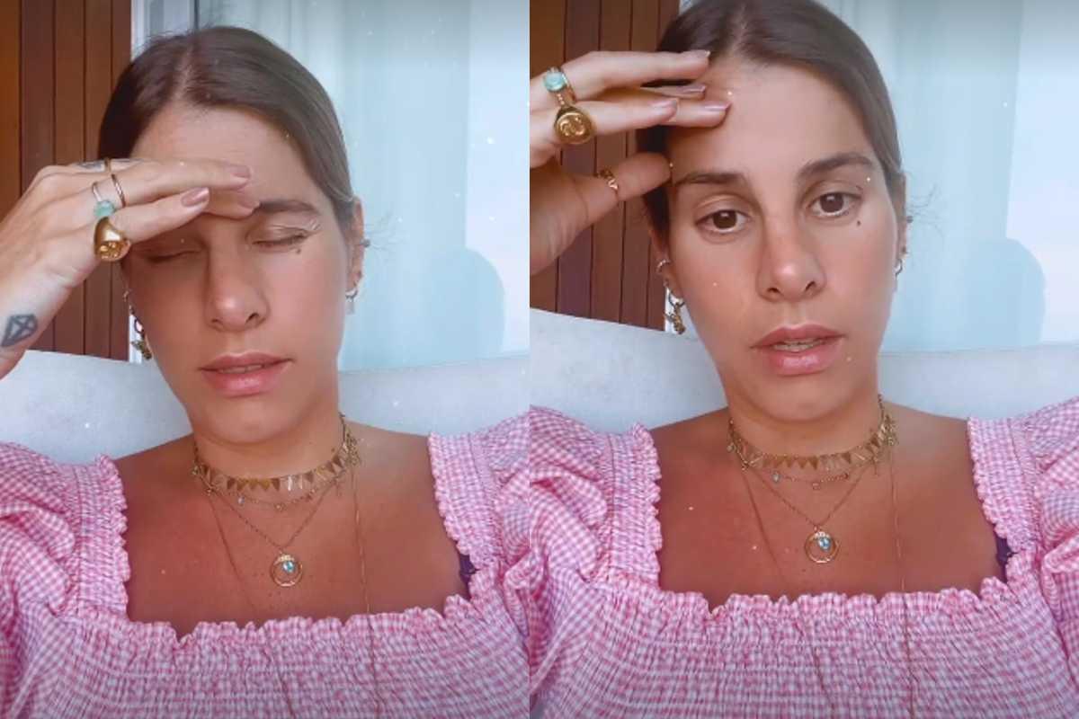 Shantal contou nos stories que a casa em que mora com os filhos foi invadida neste final de semana