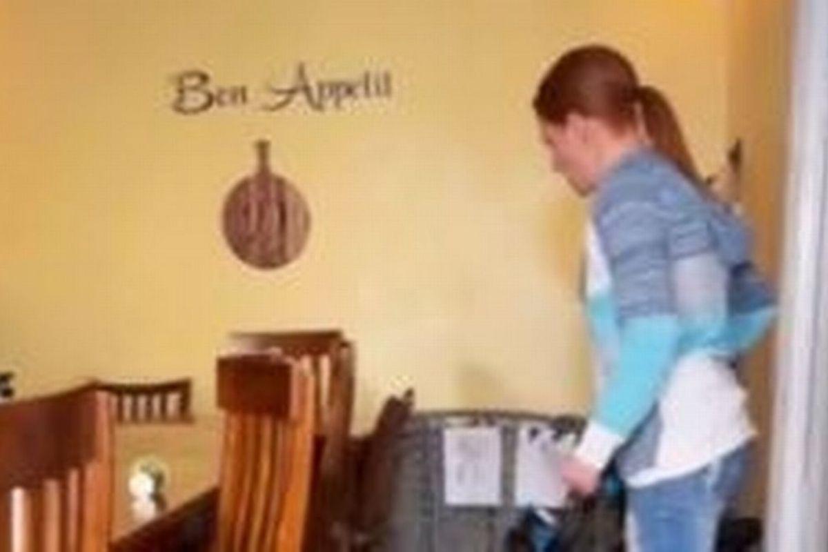 A mãe deixa tudo separado para o dia seguinte