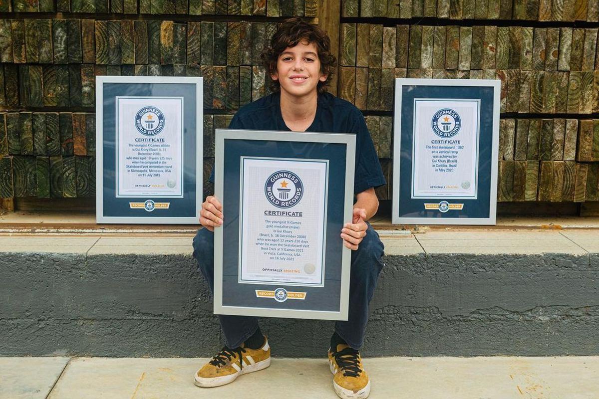 Gui Khury é mais um brasileiro que entra para o Guinness!