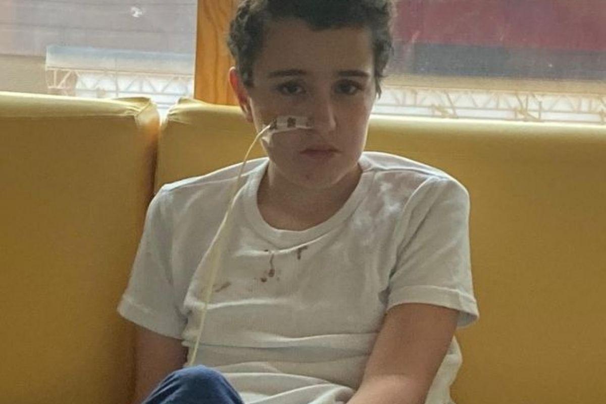 Dawn admitiu que o filho nunca mais foi o mesmo desde que contraiu a doença