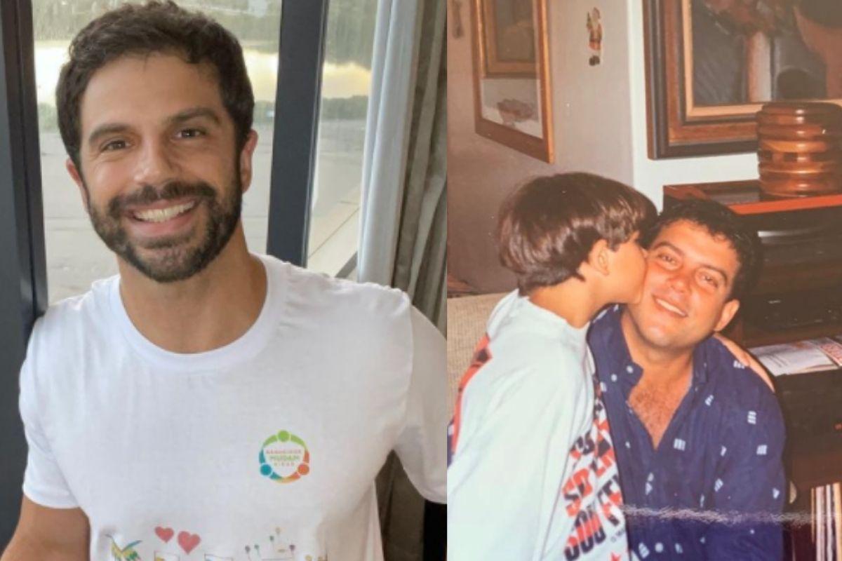 Duda Nagle faz homenagem ao pai pelo aniversário