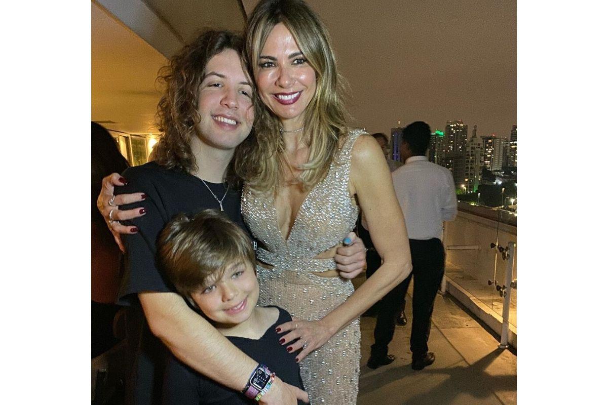 Luciana Gimenez comemorou o aniversário do filho caçula