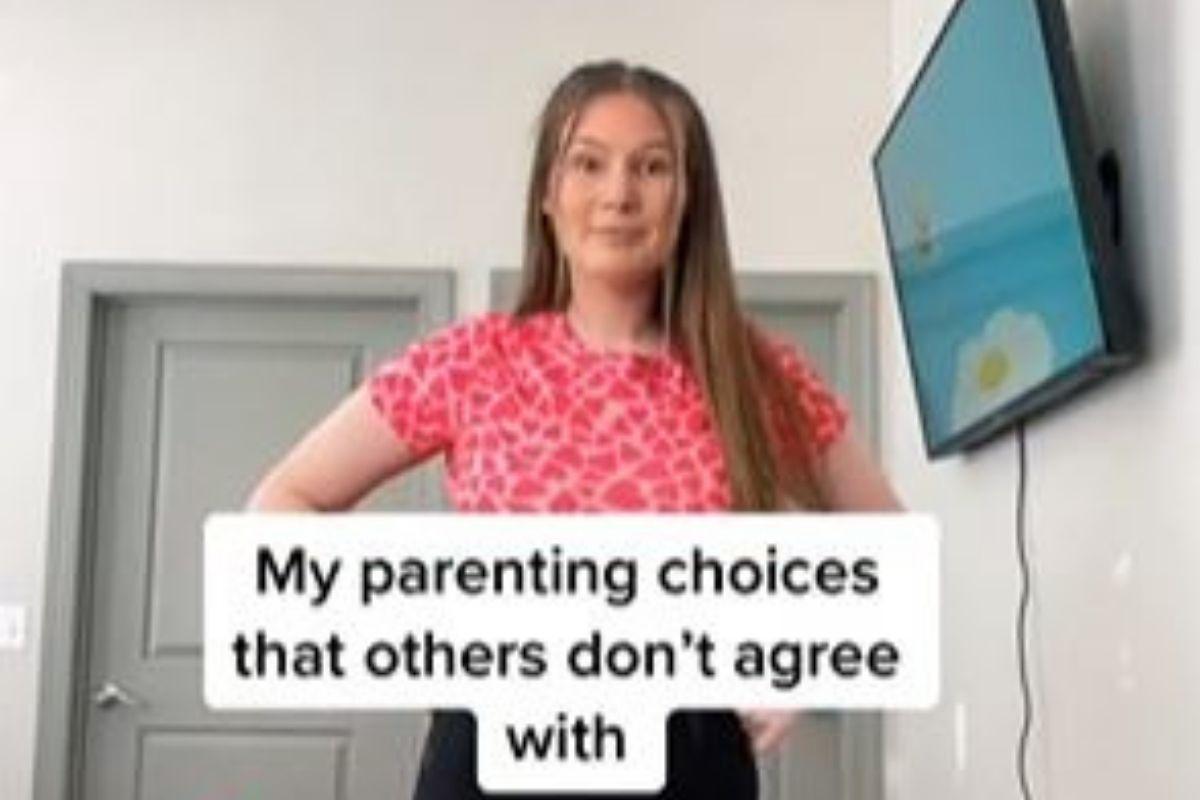 A mãe compartilhou métodos que outros pais não concordam com ela