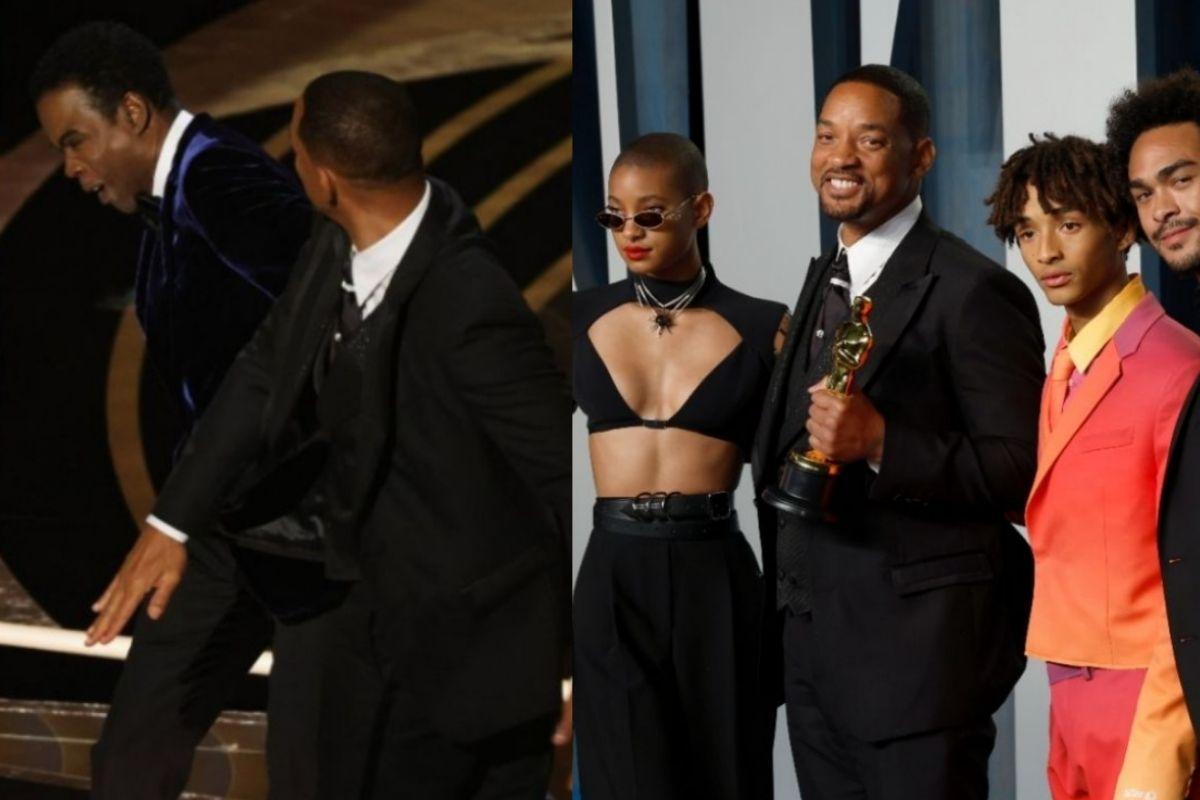 Willow Smith aparece com o pai, Will Smith, após polêmica com Chris Rock durante premiação do Oscar 2022