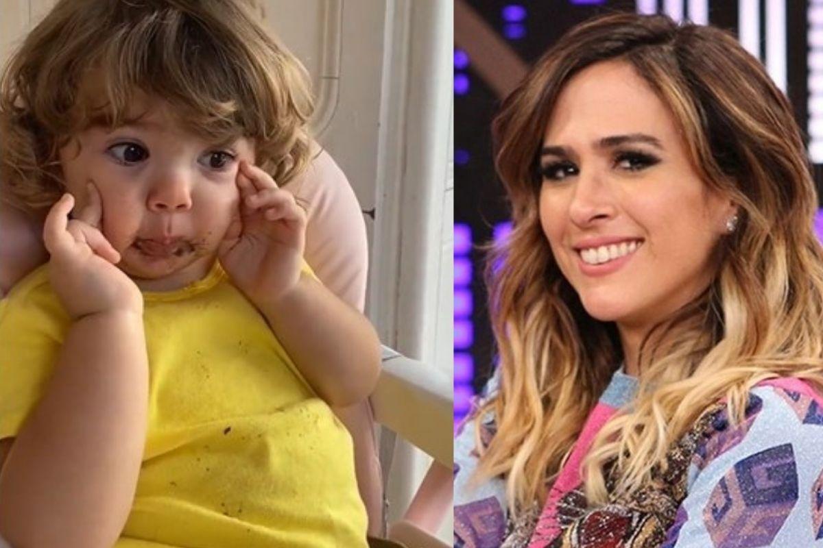 Tatá Werneck chama a atenção ao mostrar foto de quando era criança: “Mesma carinha da filha”