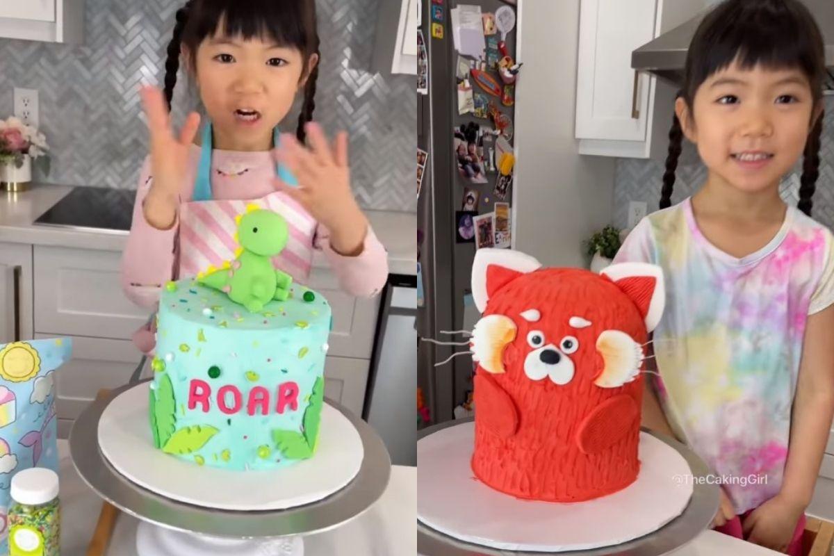 Criança se inspira na mãe confeiteira e começa a produzir doces