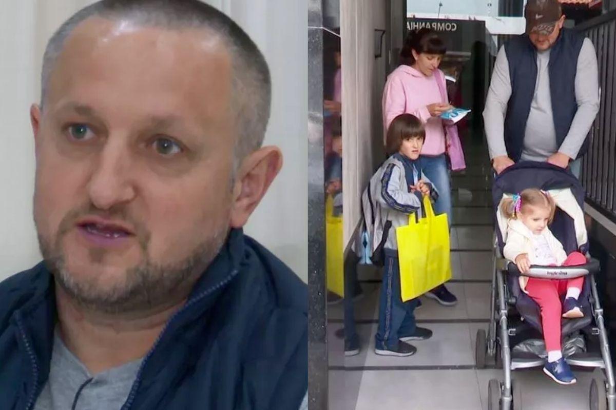 A família está morando em um apartamento no centro de Guarapuava